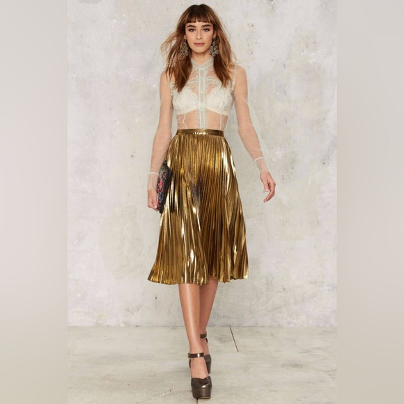 Nasty Gal Be Seeing You Mesh Blouse - Picture 4 of 5